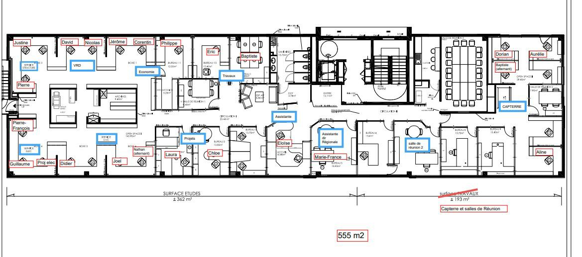 Bureau Rennes 555m² Vente bureau Rennes Ille-et-Vilaine OVBUR2308927 1